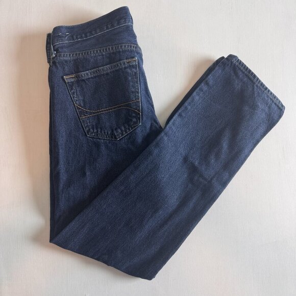 Hollister Jeans Mens 30x32 Blue Denim Classic Straight Button Fly Preppy Y2K - Picture 1 of 14